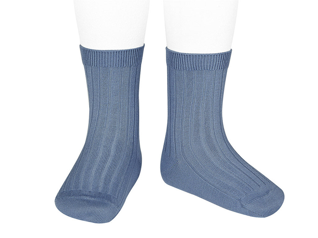 Condor Short Sock | French Blue (3-4 years)