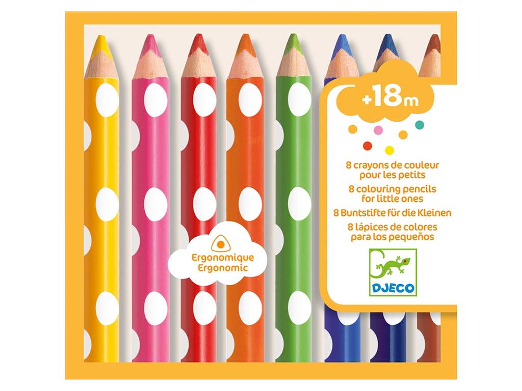 Djeco | Chunky Colouring Pencils