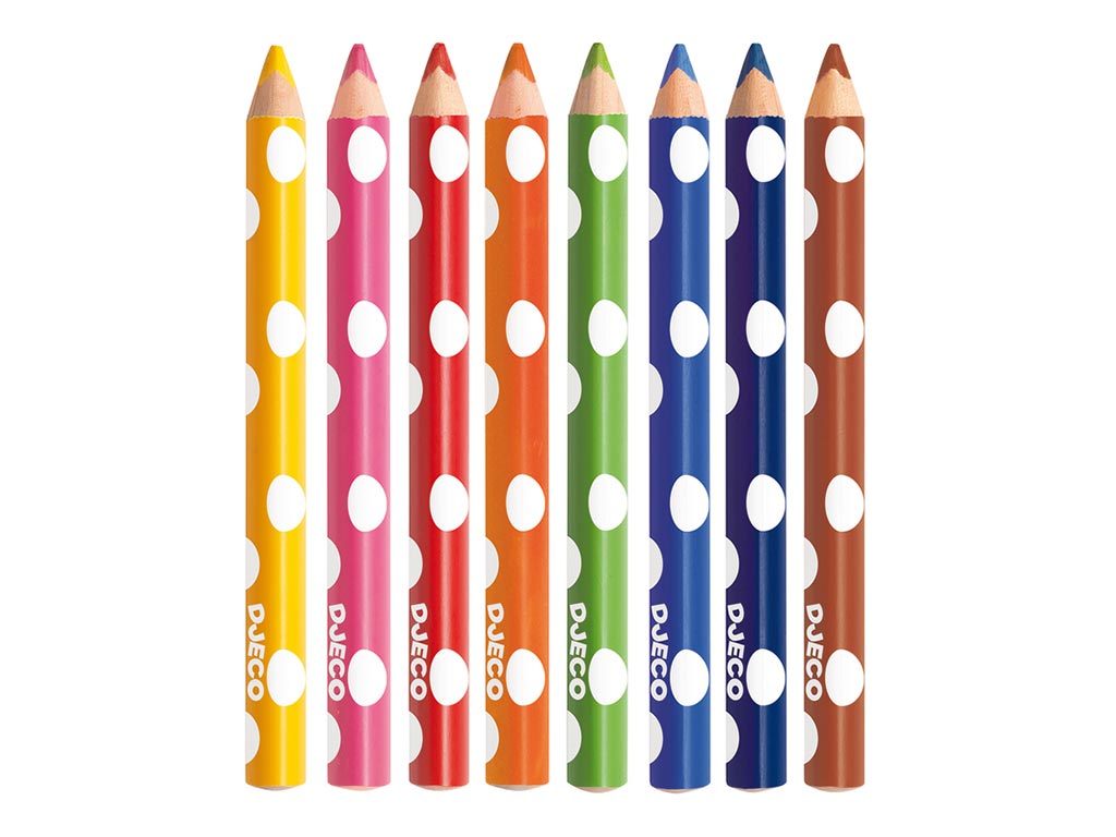 Djeco | Chunky Colouring Pencils
