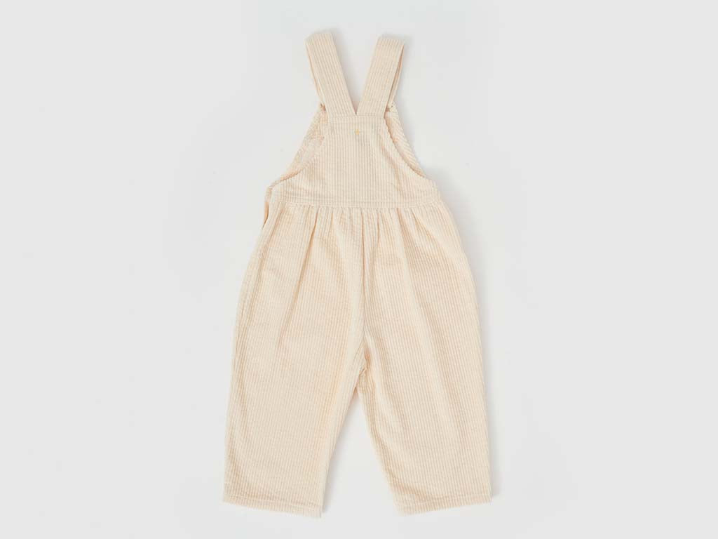 Goldie + Ace Corduroy Overalls | Oat (Size 1)