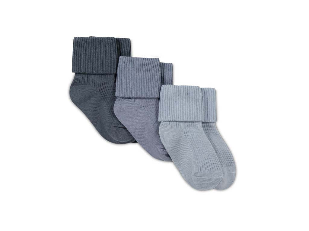 Jamie Kay 3pk Rib Sock Set | Arctic/Dawn/Blue