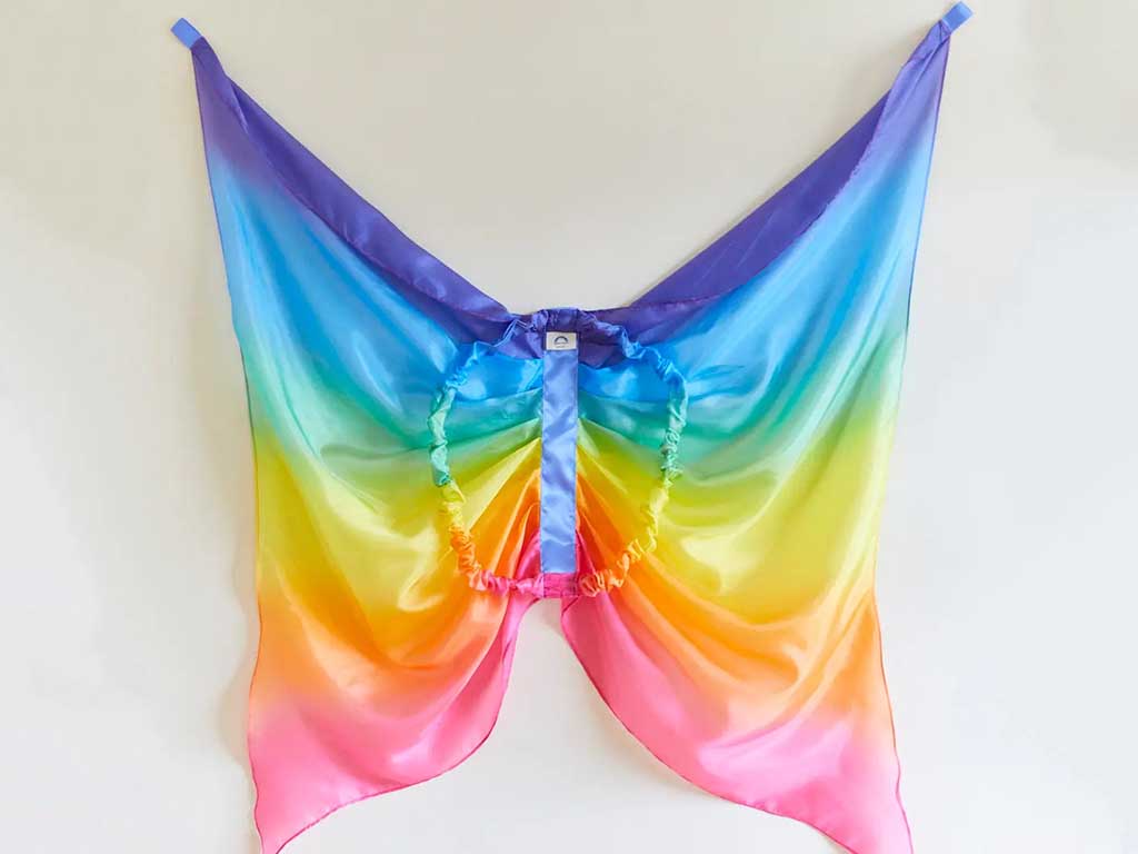 Sarah's Silks Wings | Rainbow