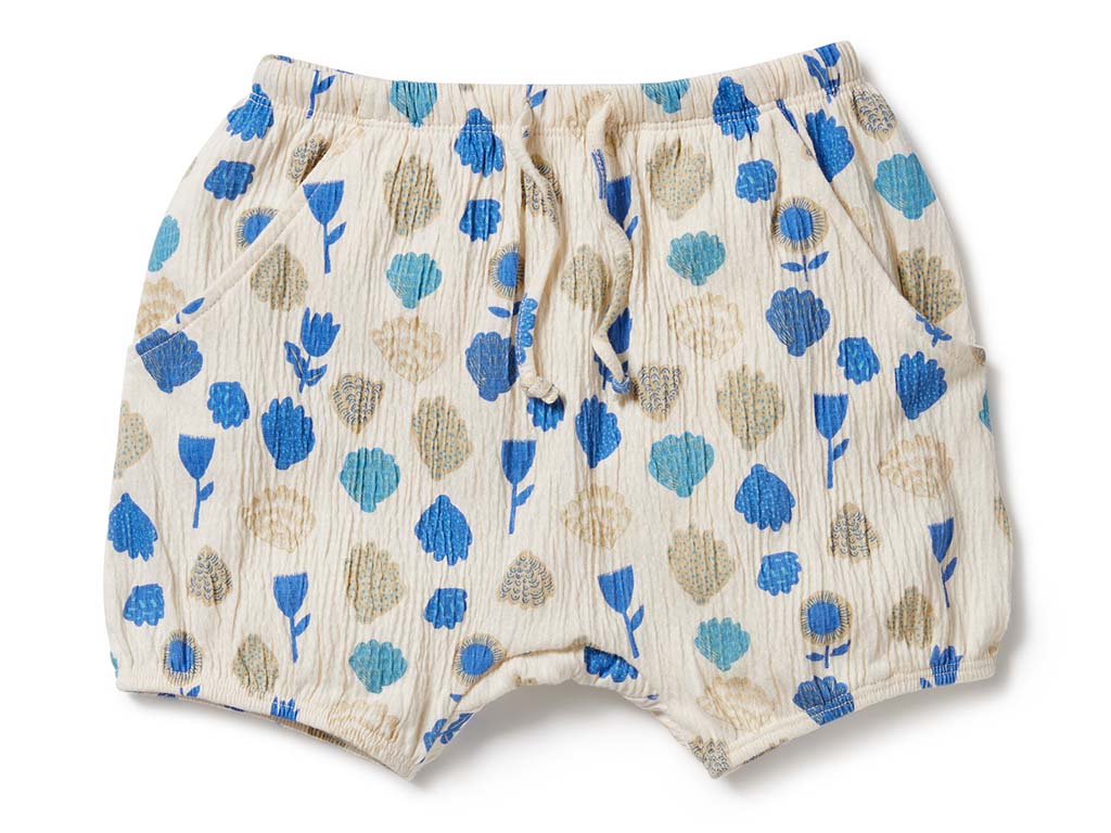 Wilson & Frenchy Crinkle Shorts | Ocean Breeze (Size 4 & 5)