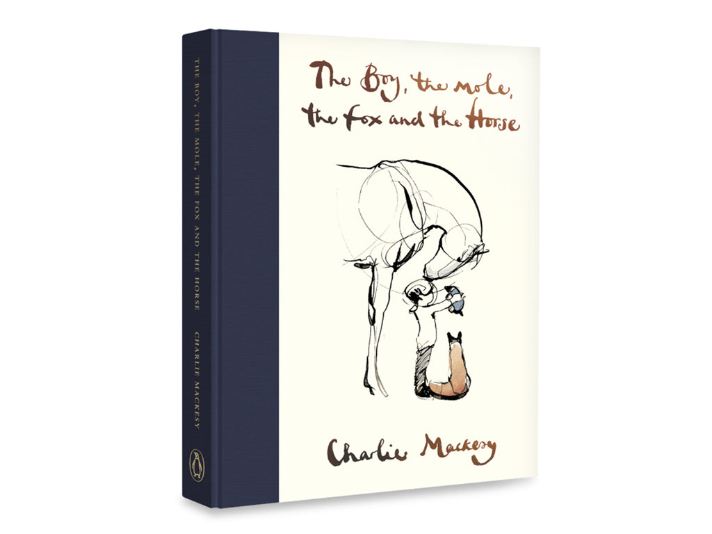 The Boy the mole the fox and the horse book front ccover by Charlie Mackesy Young Willow