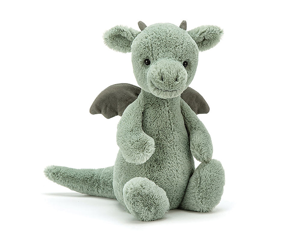 Jellycat Bashful Dragon in Young Willow's Party Animal offering (hamper)