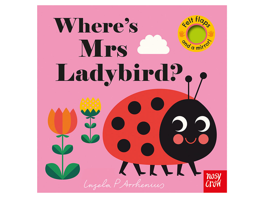 wheres mrs ladybird front cover boardbook young willow