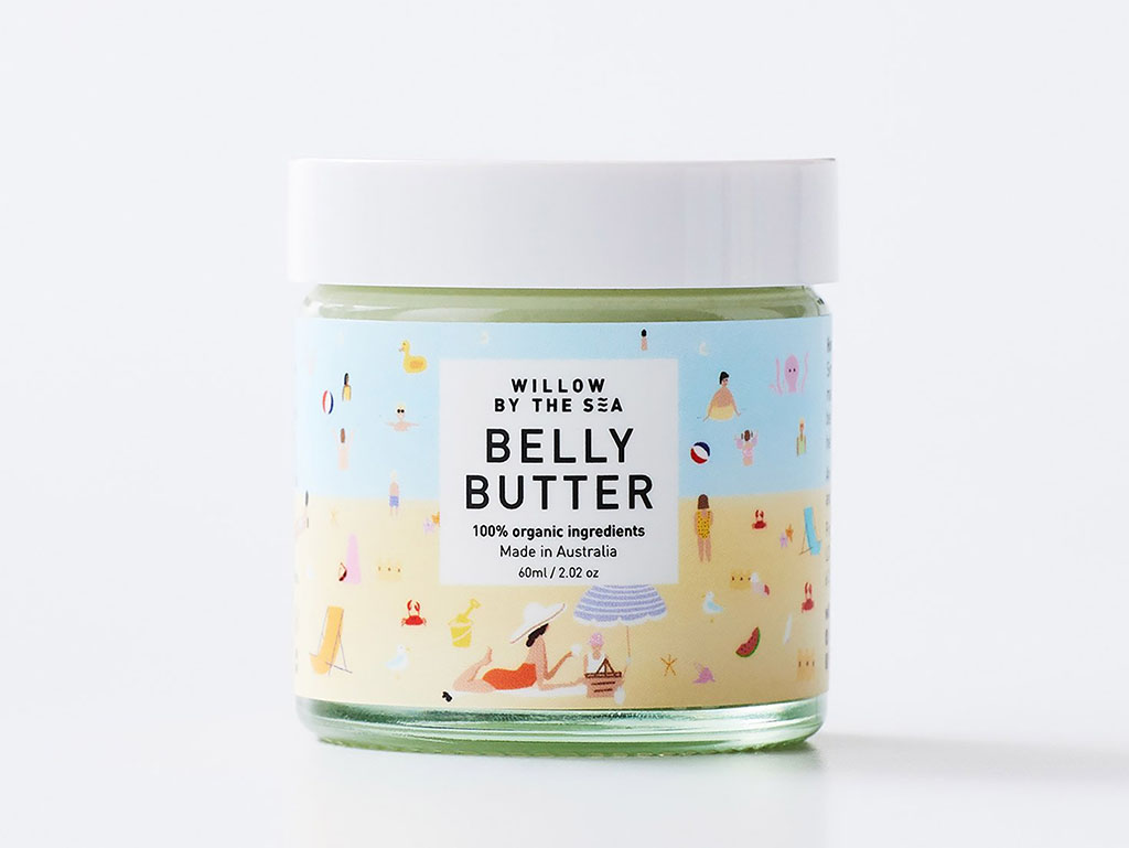 Willow by the Sea belly butter unboxed