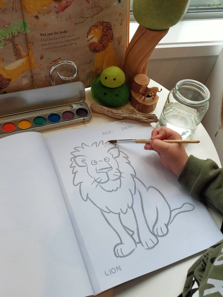 Honeysticks Colouring Book | Endangered Species