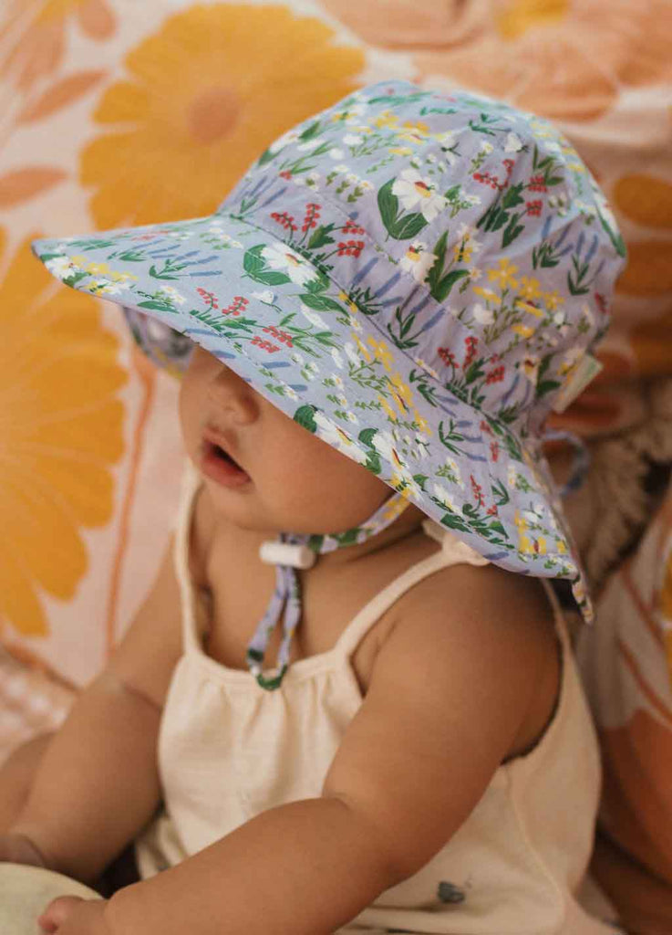 Acorn Sun Hat (Infant) | Chateau Blooms