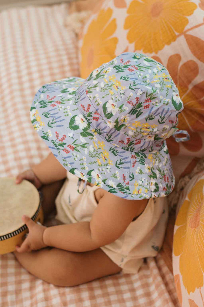 Acorn Sun Hat (Infant) | Chateau Blooms