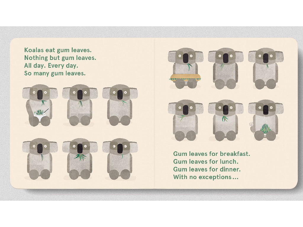 Koalas Eat Gum Leaves (Boardbook)