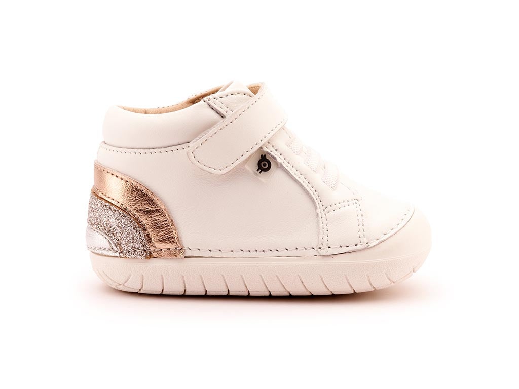 Oldsoles Rainbow Champster Shoes | Snow - Copper - Glam