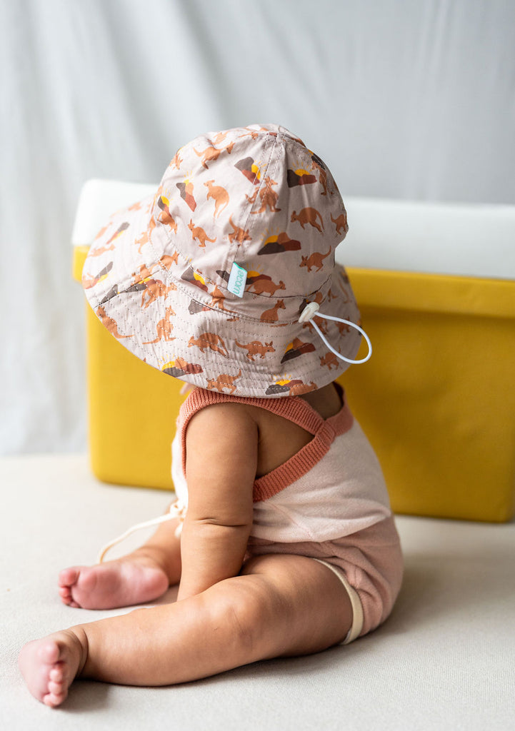 Acorn Sun Hat (Infant) | Aussie Sunset