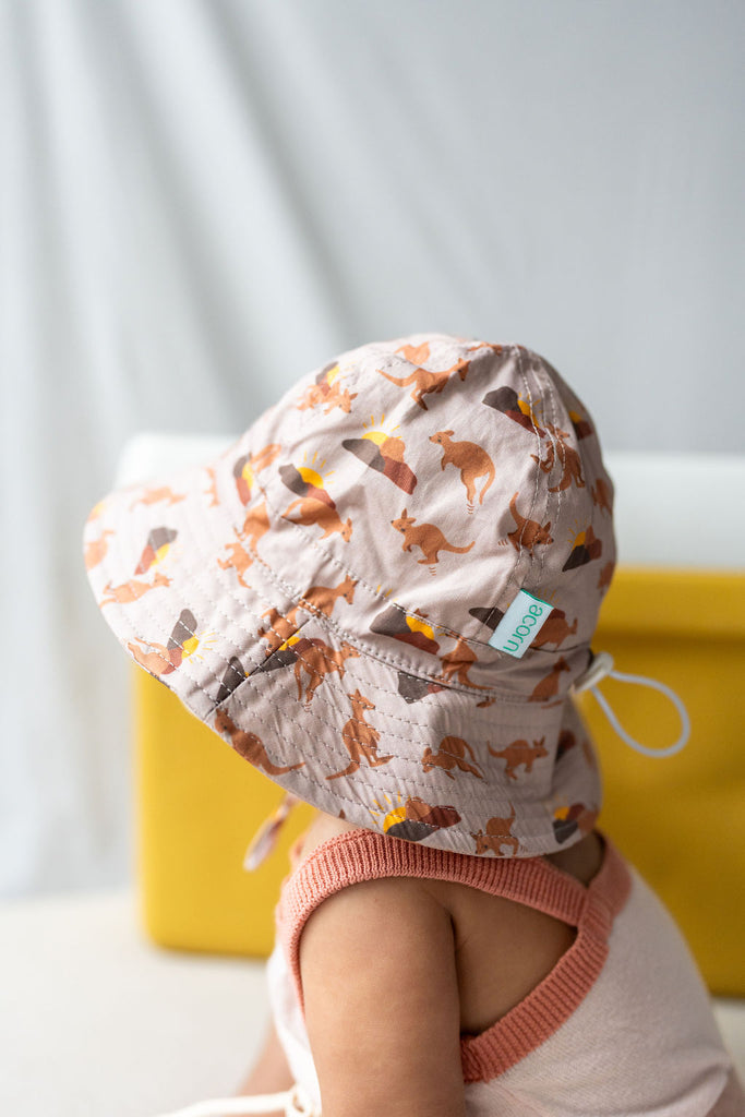 Acorn Sun Hat (Infant) | Aussie Sunset