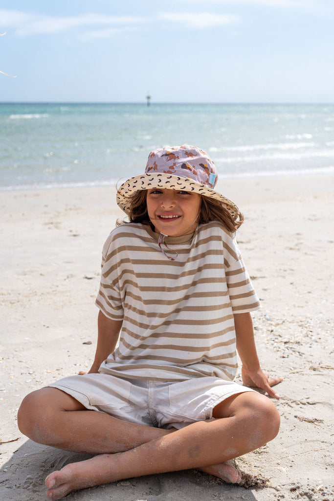 Acorn Bucket Hat | Aussie Sunset