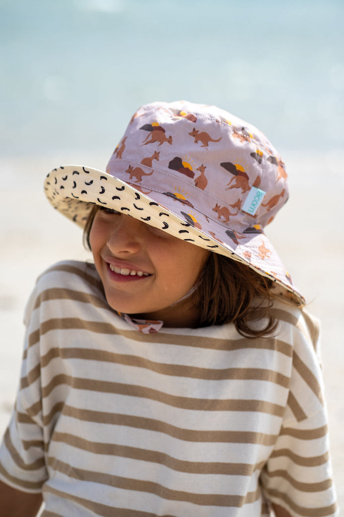 Acorn Bucket Hat | Aussie Sunset