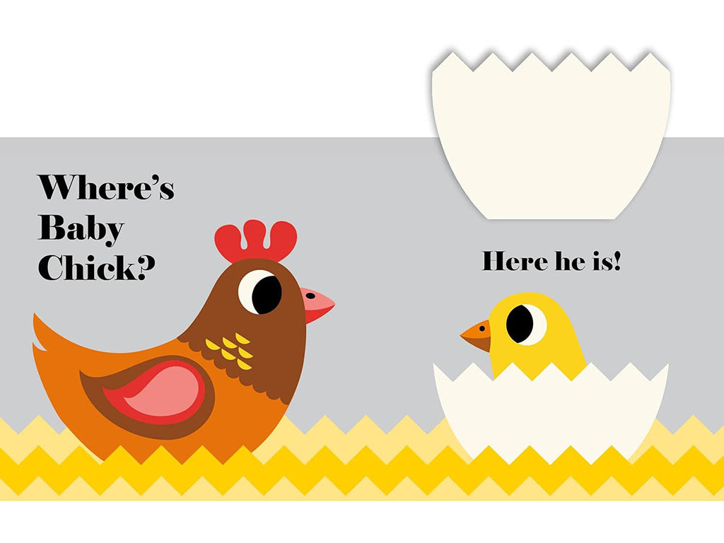 Where's Baby Chick? (Felt Flaps) | Pram/Buggy Book