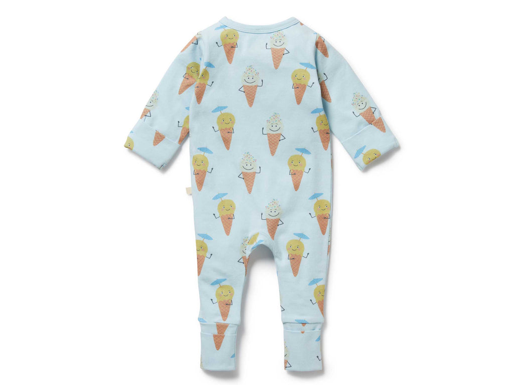 Wilson & Frenchy Organic Zipsuit | Frosty Friends