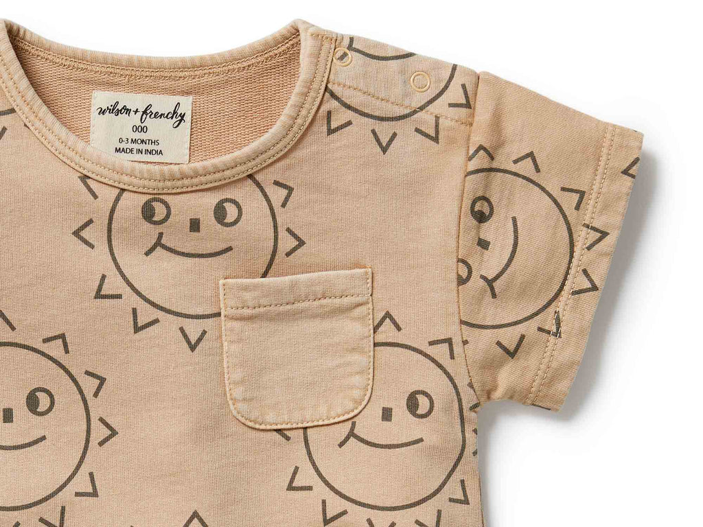 Wilson & Frenchy Organic Sweat Growsuit | Happy Days