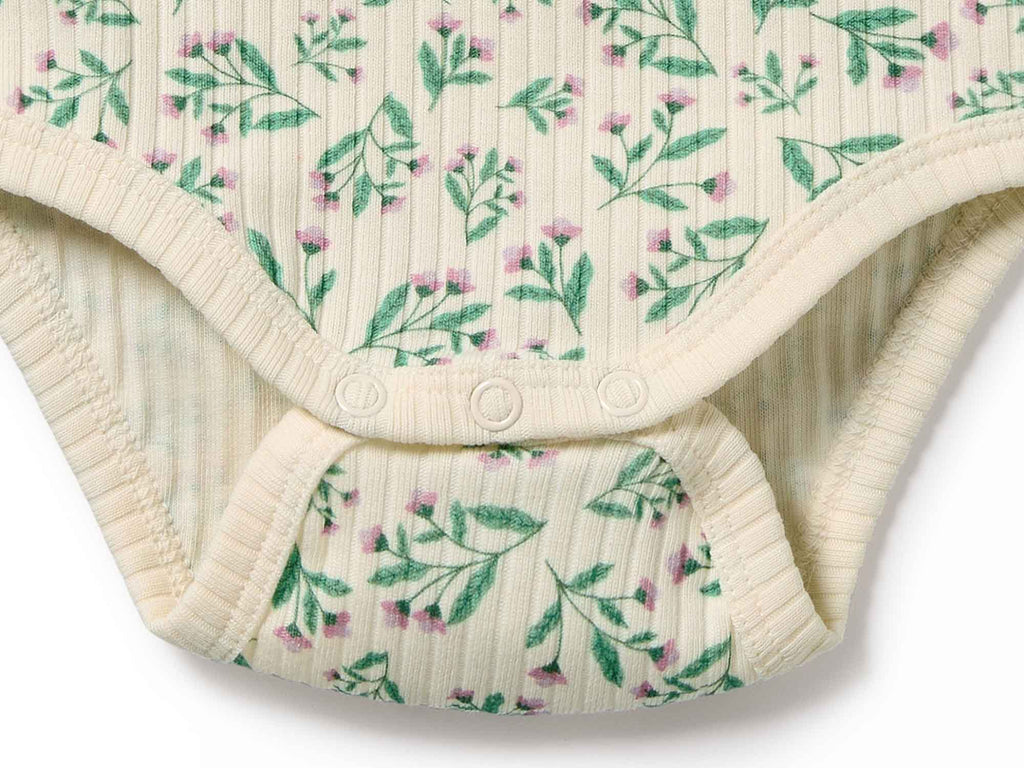 Wilson & Frenchy Organic Bodysuit | Periwinkle