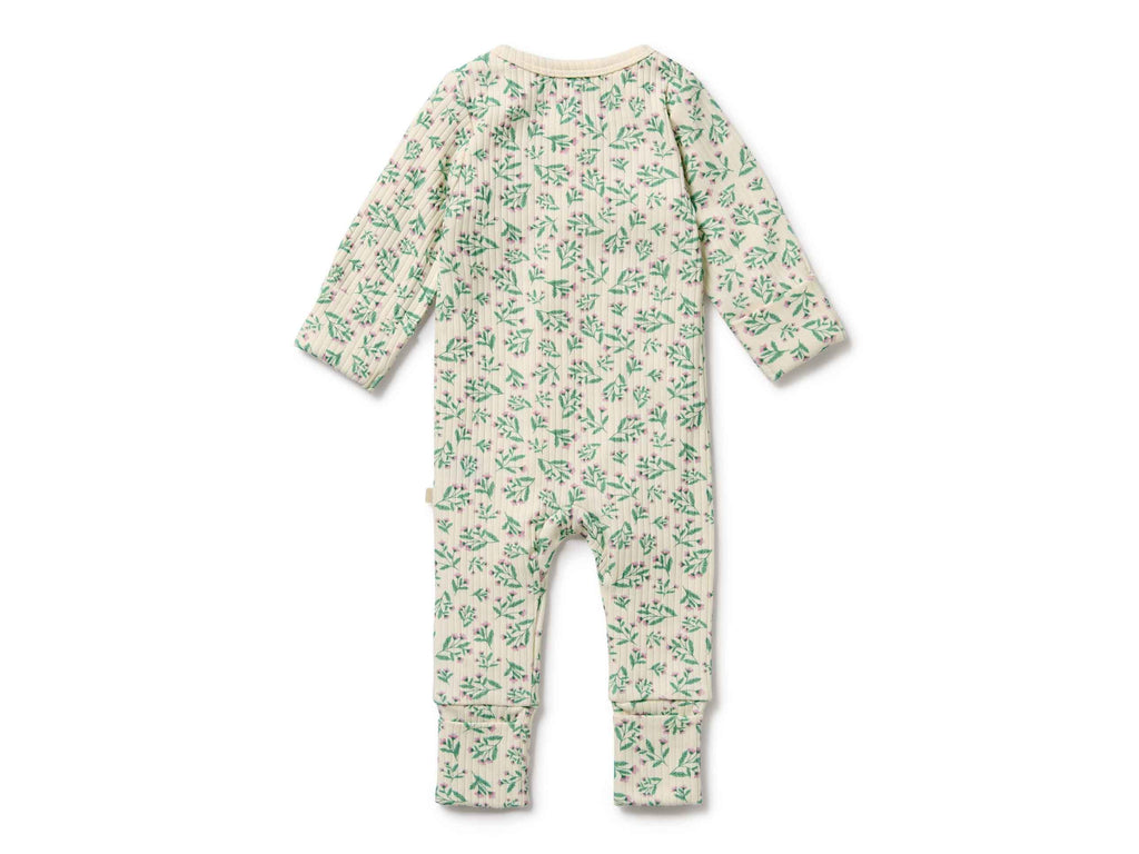 Wilson & Frenchy Organic Zipsuit | Periwinkle