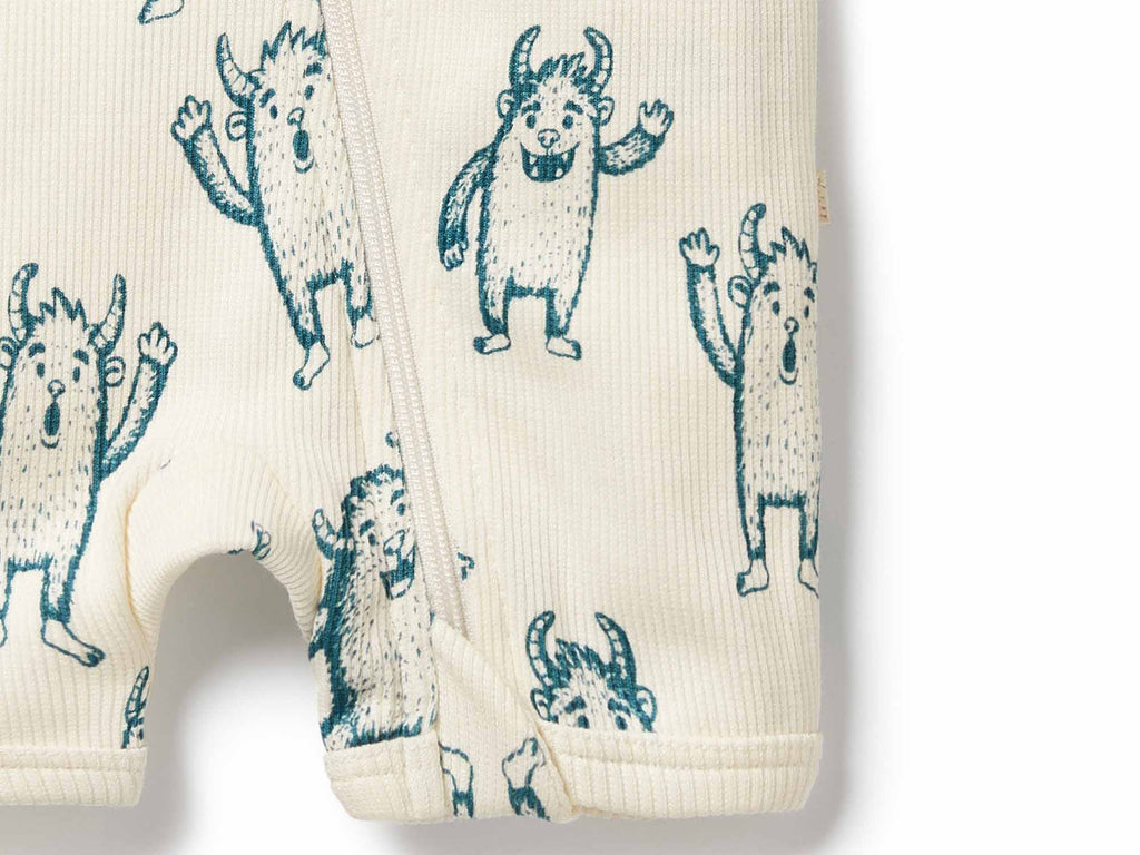Wilson & Frenchy Organic Boyleg Zipsuit | Yeti