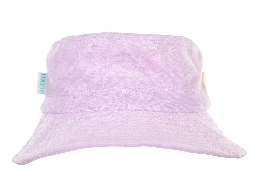 Acorn Terry Towelling Sun Hat | Lavender