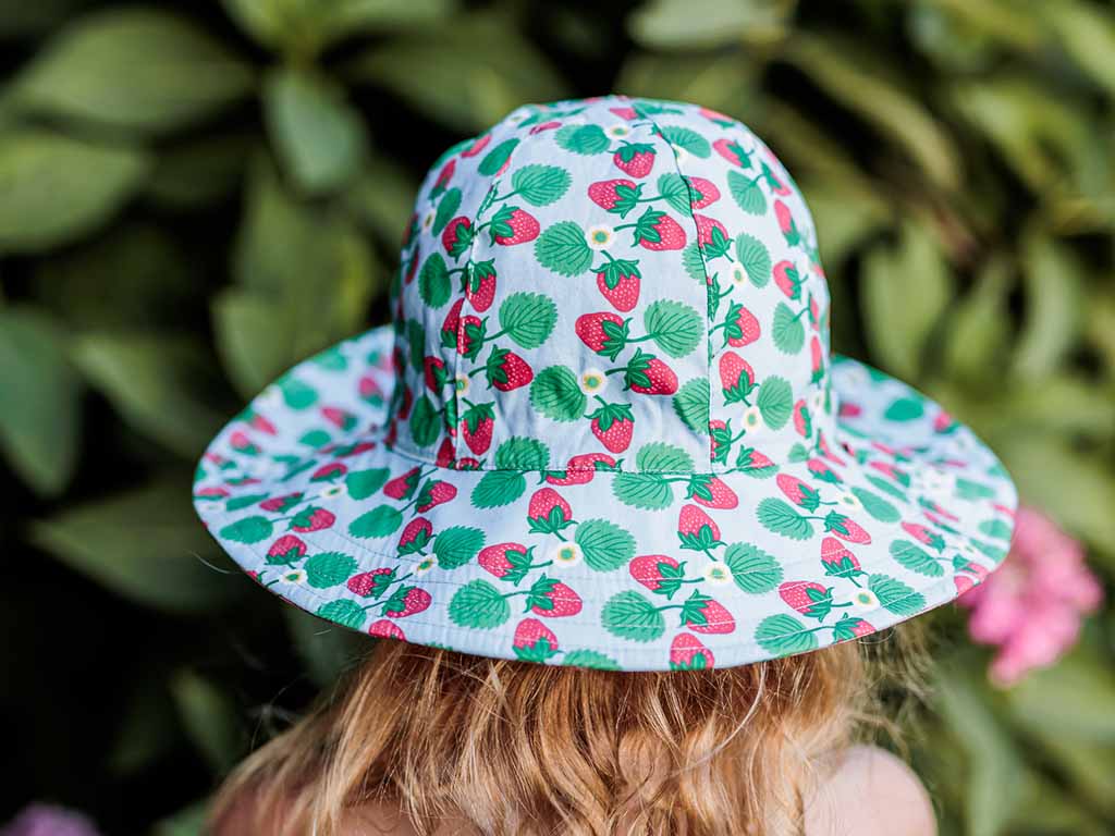 Acorn Sun Hat | Strawberry (18m-3yrs)