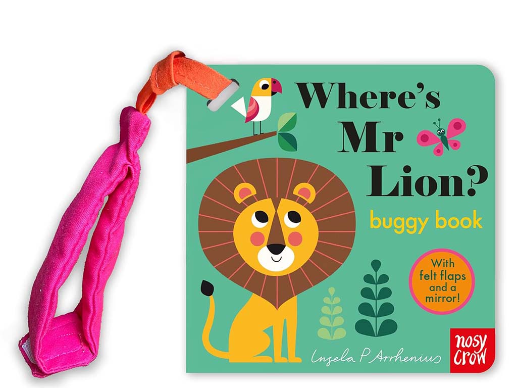 Where's Mr Lion? (Felt Flaps) | Pram/Buggy Book