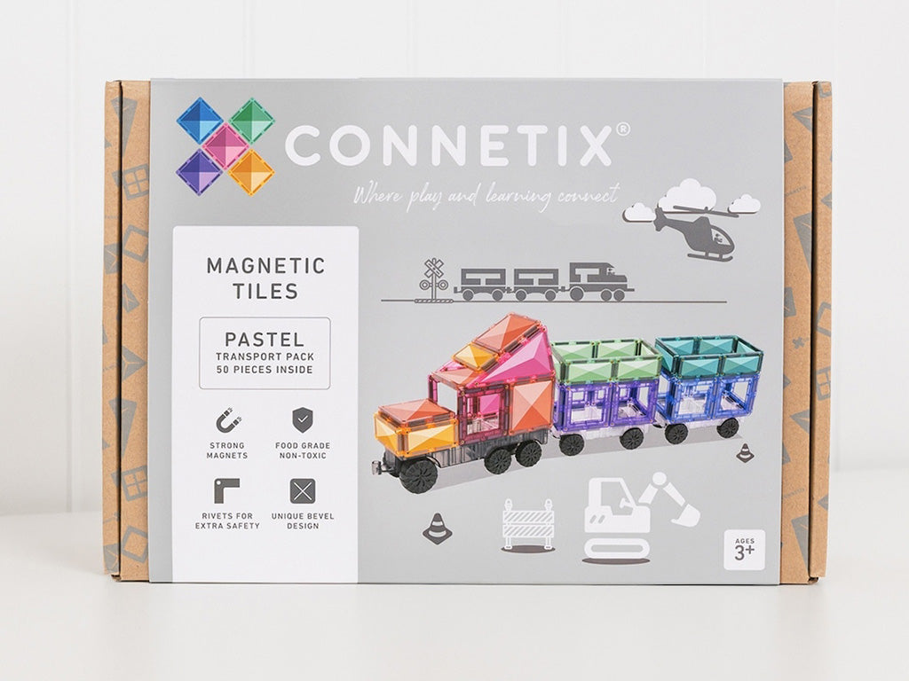 Connetix Pastel | Transport Pack 50 piece