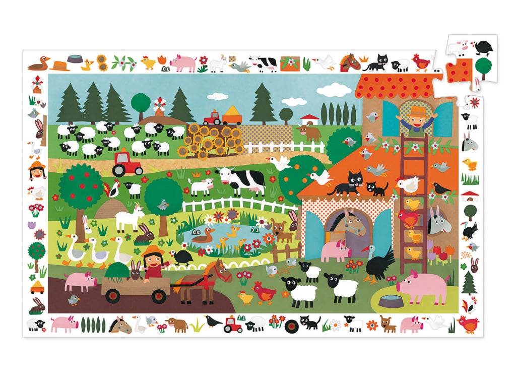 Djeco Observation Puzzle | Farm