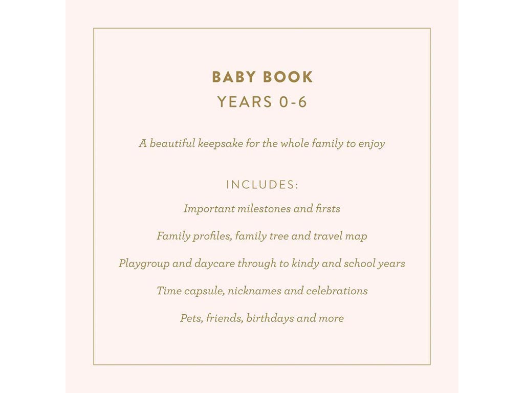 Fox & Fallow Baby Book | Buttermilk