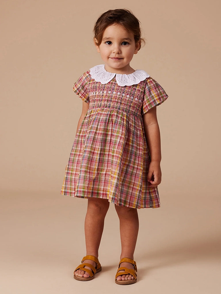 Goldie + Ace Smocked Dress | Sweetie Check