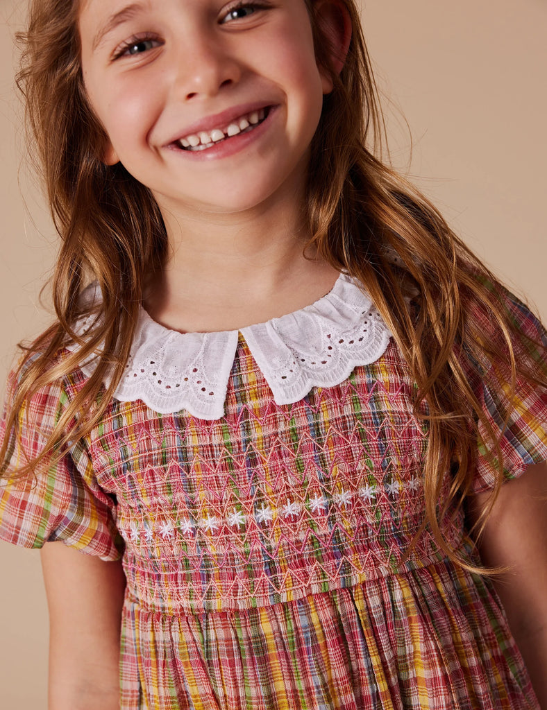 Goldie + Ace Smocked Dress | Sweetie Check