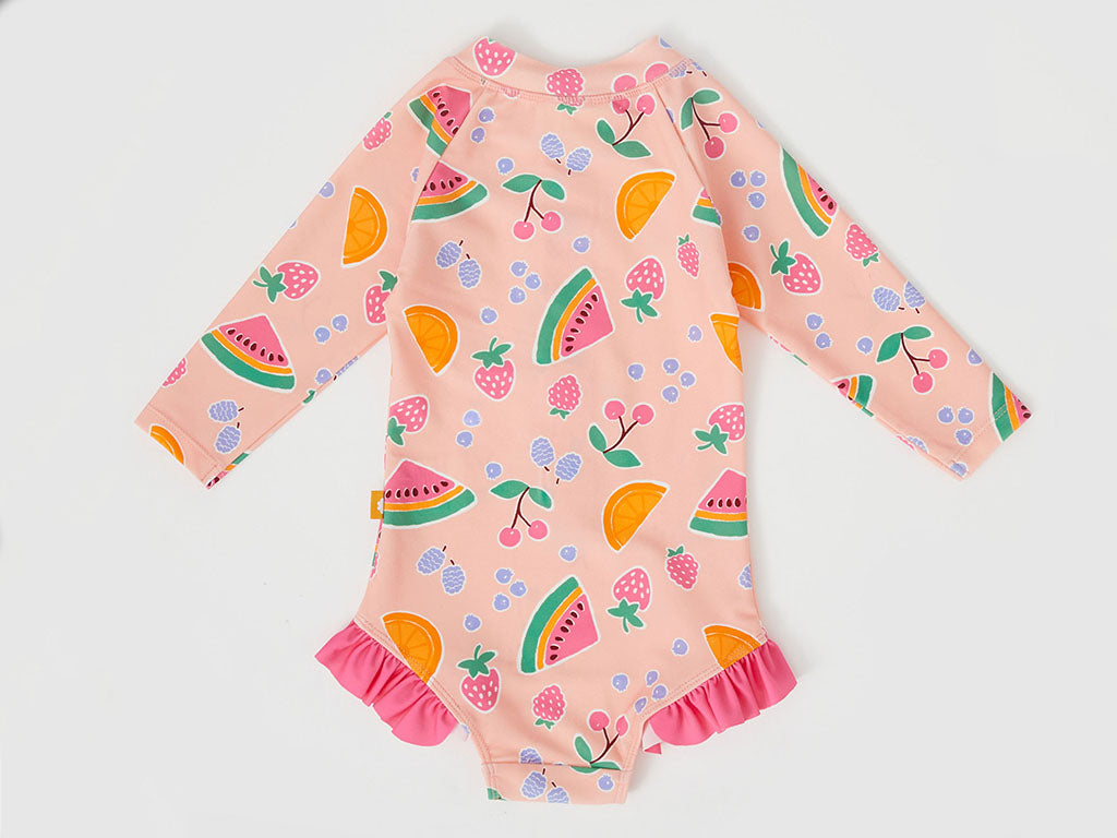 Goldie + Ace Long Sleeve Swimsuit | Fruit Salad