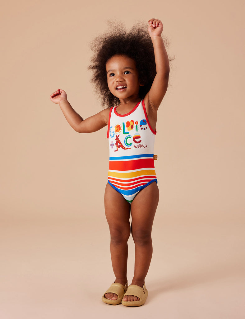 Goldie + Ace Scoop Back Bathers | Land Down Under