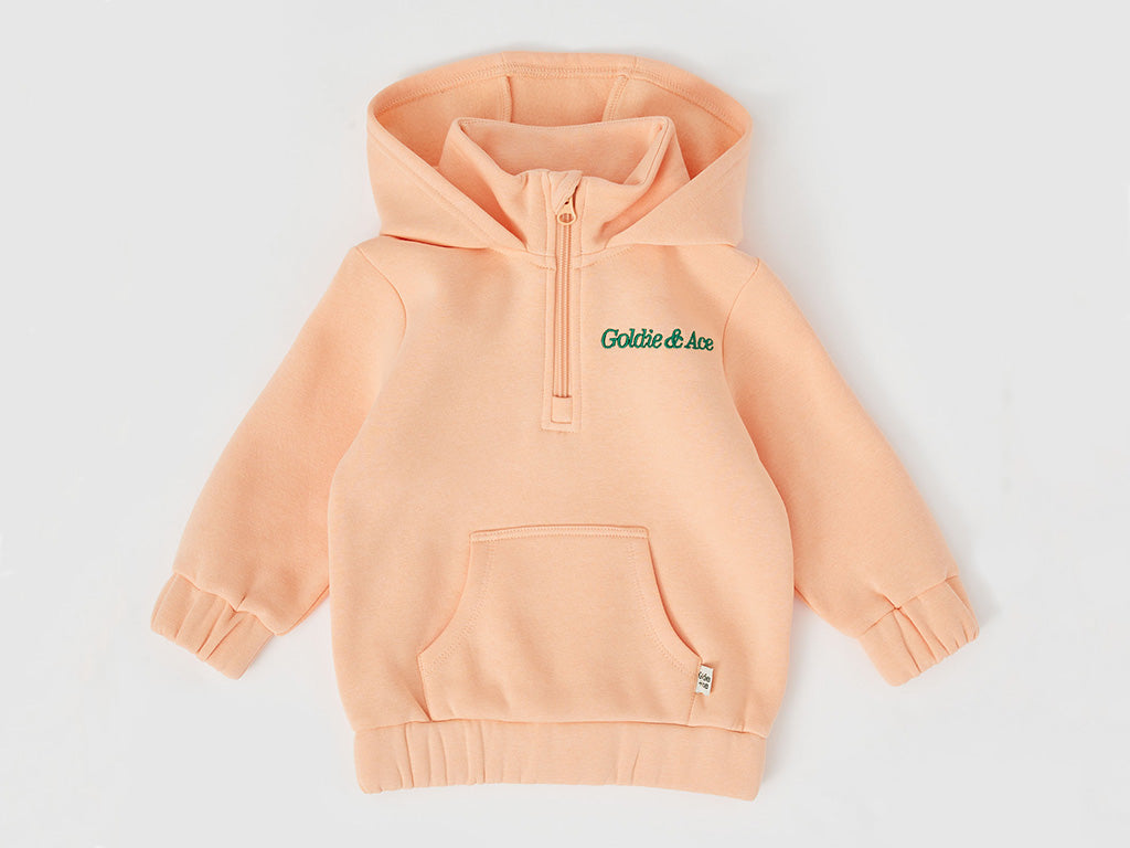 Goldie + Ace Hooded Sweater | Peach