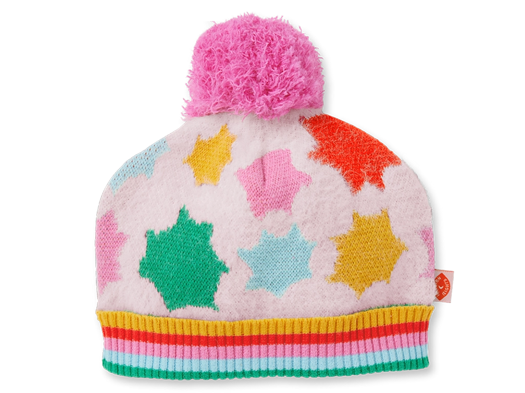 Halcyon Nights Fluffy Knit Beanie | Rainbow Valley