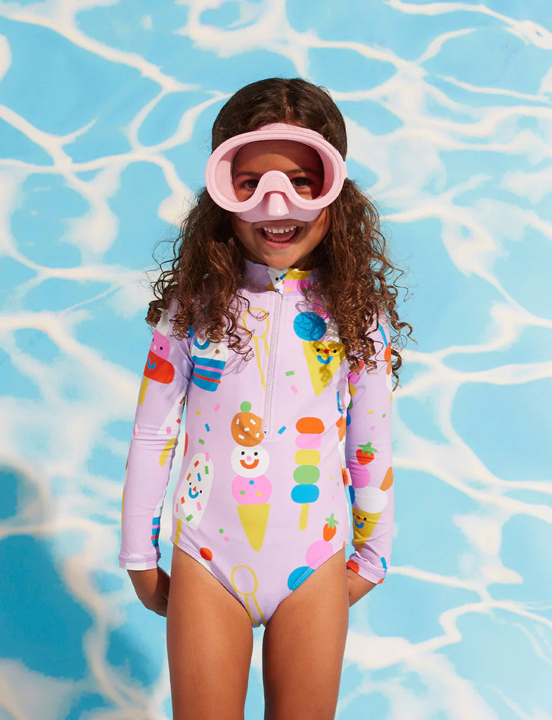 Halcyon Nights Zip Bathers | Sundae Funday