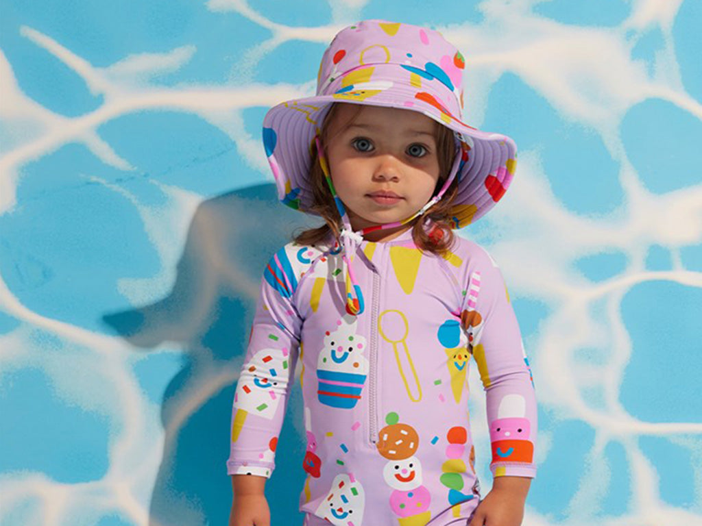 Halcyon Nights Swim Bucket Hat | Sundae Fun Day