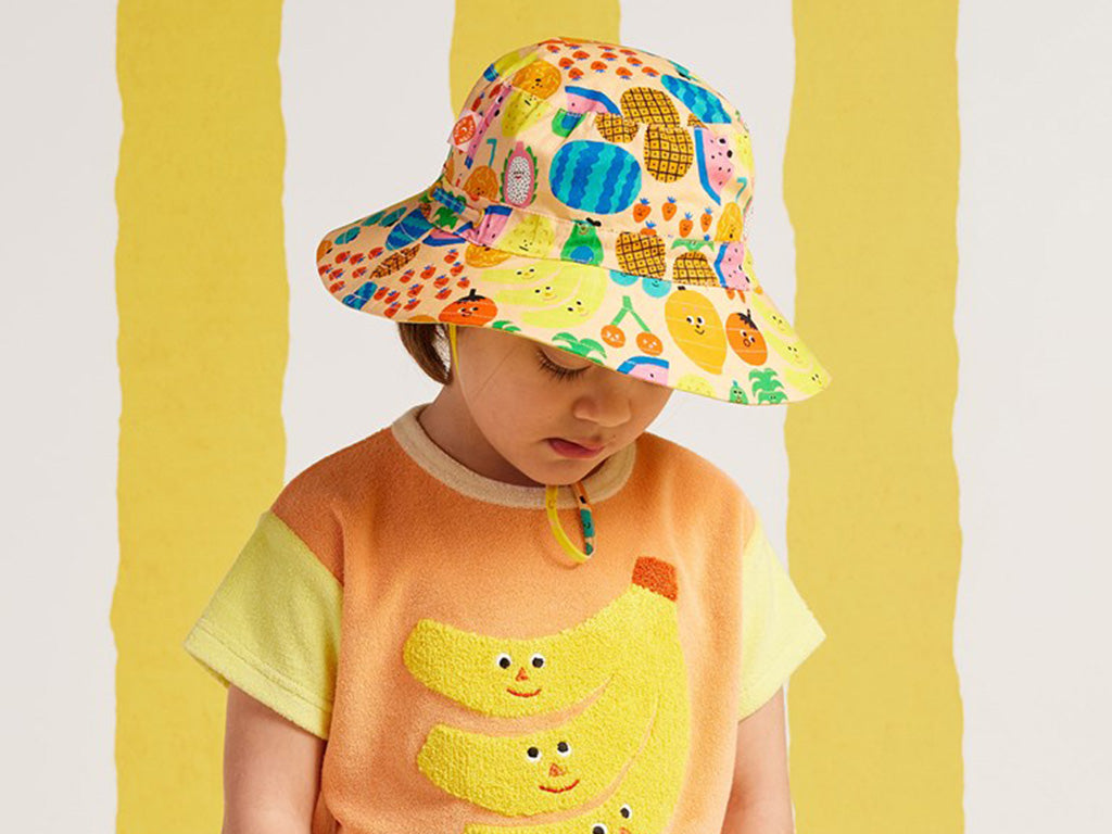 Halcyon Nights Sun Hat | Tropicana (0-8 months)