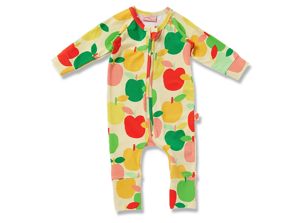 Halcyon Nights Zipsuit | A Is For Apple Baby