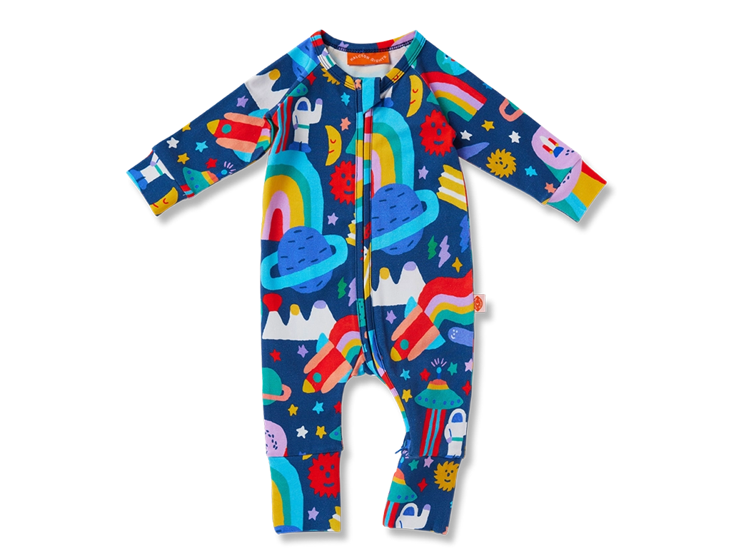 Halcyon Nights Zip Romper | Rocket Ride