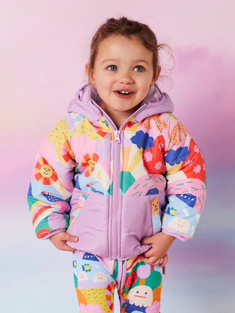 Halcyon Nights Puffer Jacket | Rainbow Valley