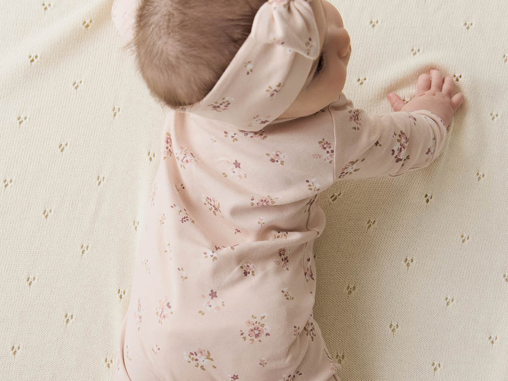 Jamie Kay Onesie | Petite Fleur Soft Peony