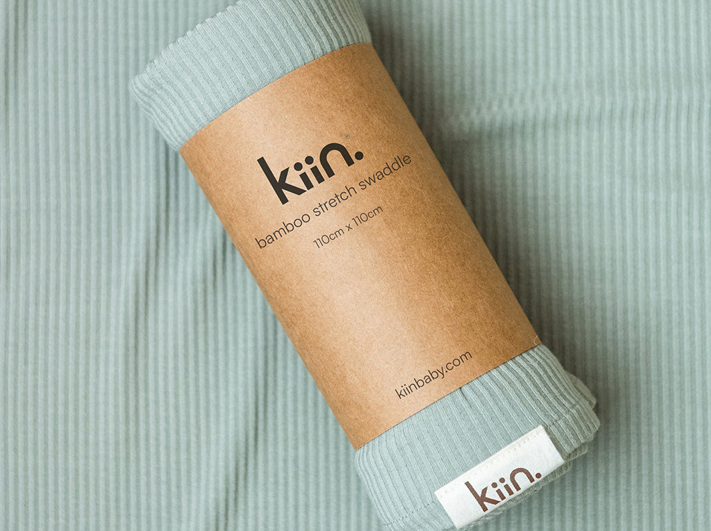 Kiin Baby Bamboo Swaddle | Sage