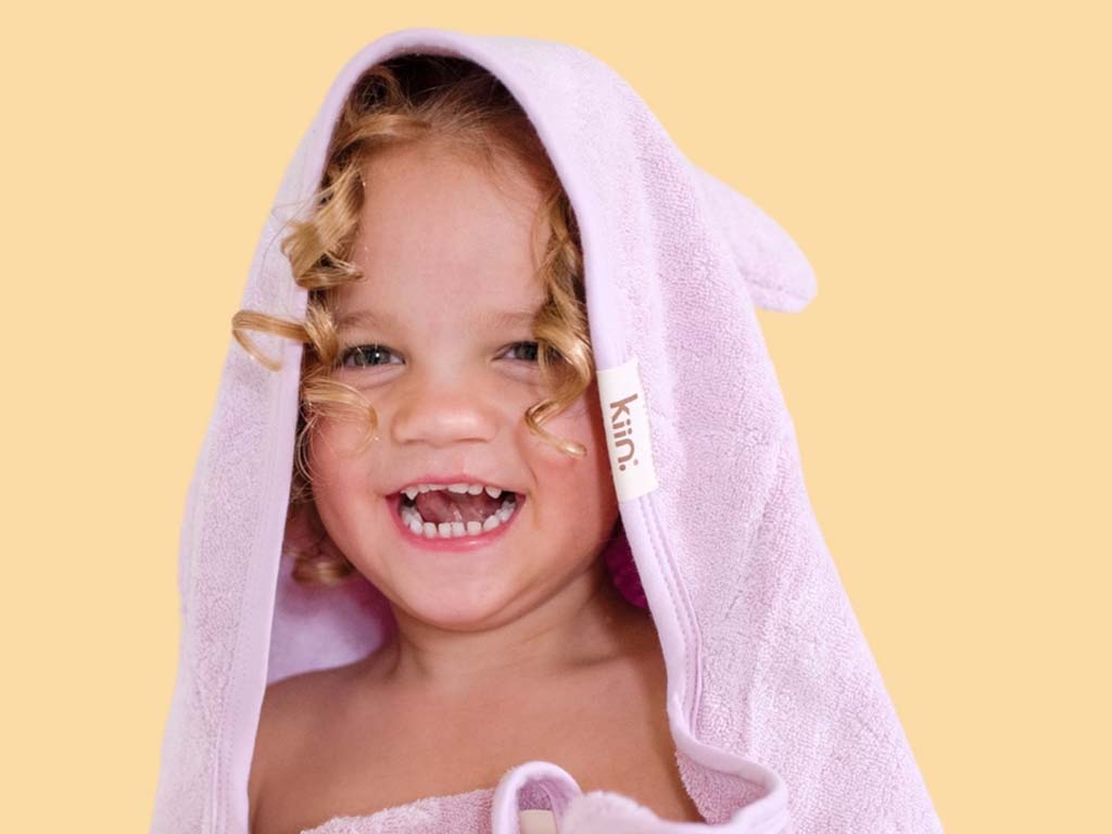 Kiin Baby Hooded Towel | Lilac