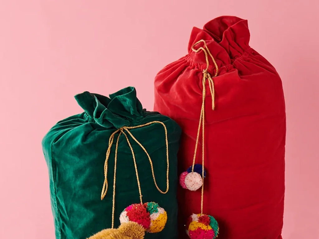 Kip & Co Santa Sack | Red Velvet