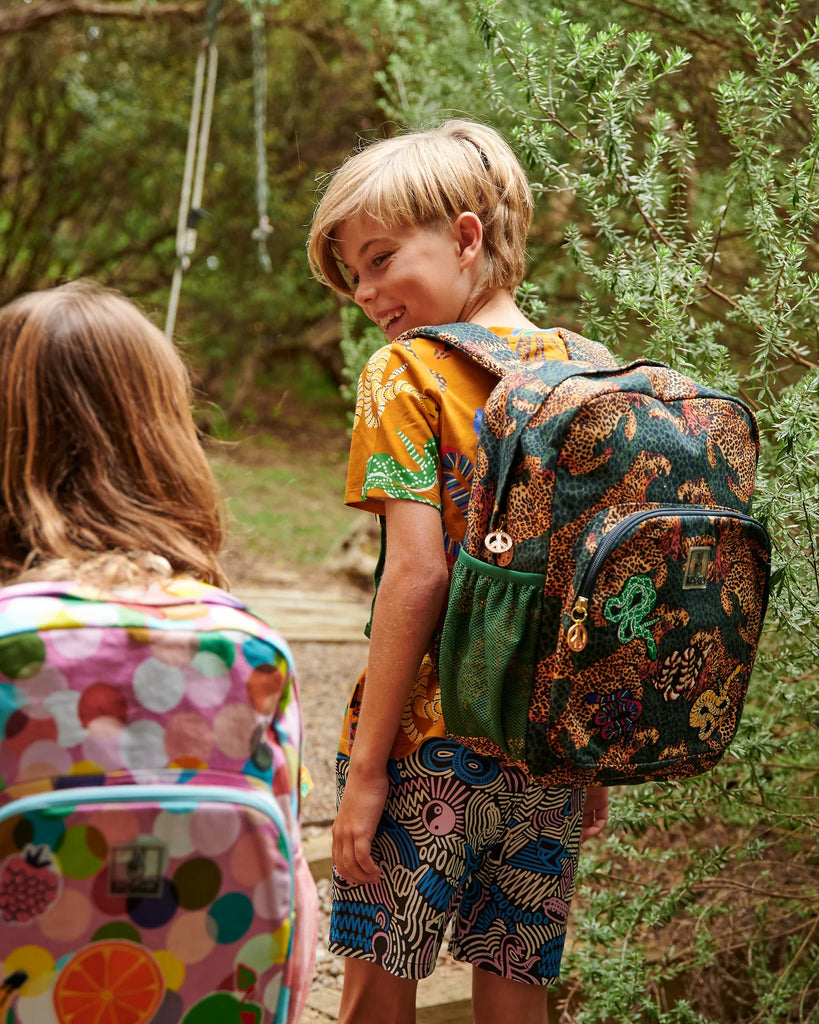 Kip & Co Backpack | Cheetah Trap