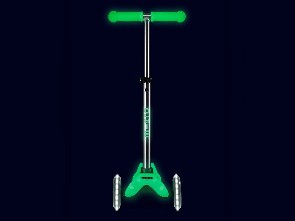 Mini Micro Deluxe GLOW LED Scooter | Icy Lime